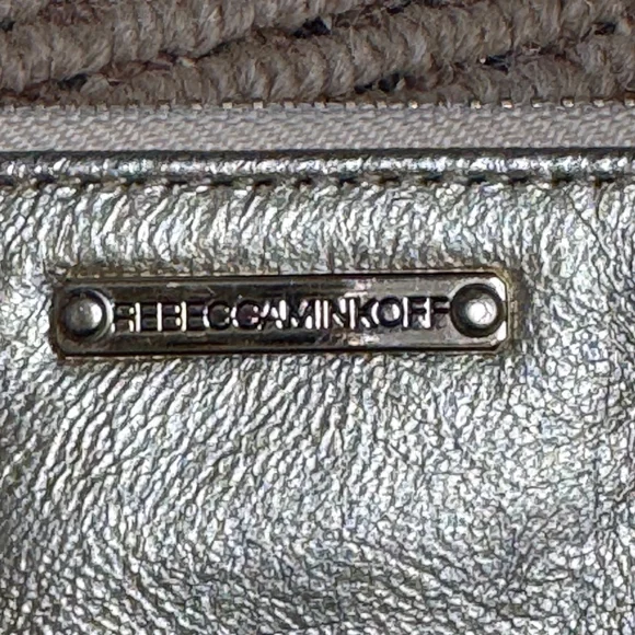 Rebecca Minkoff MAC Morning After Full Size Gold Leather Clutch - Picture 4 of 6